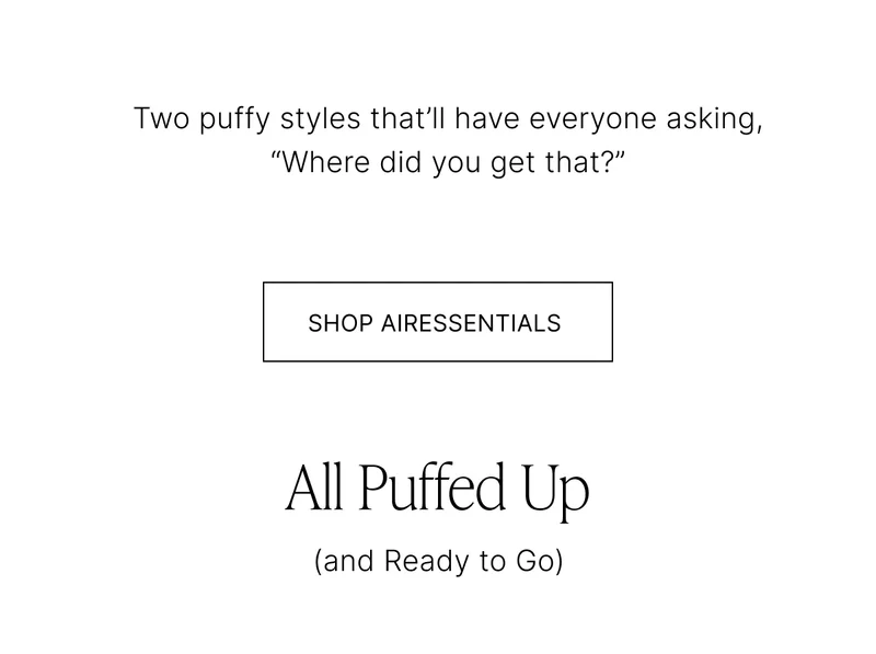 SHOP AIRESSENTIALS
