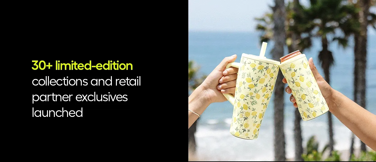 30+ limited-edtion collection and retail partner exclusives launched