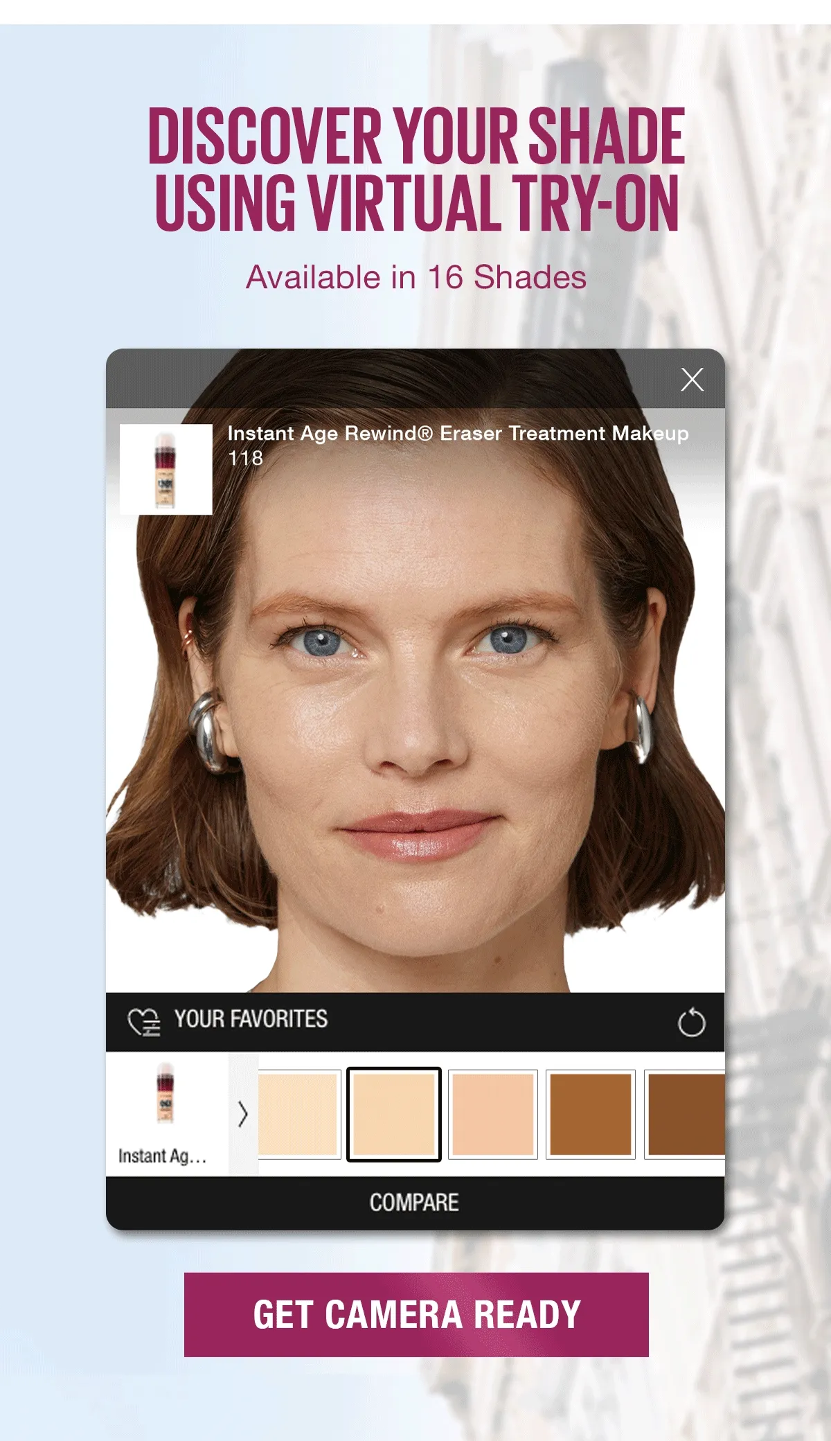 Discover Your Shade Using Virtual Try On