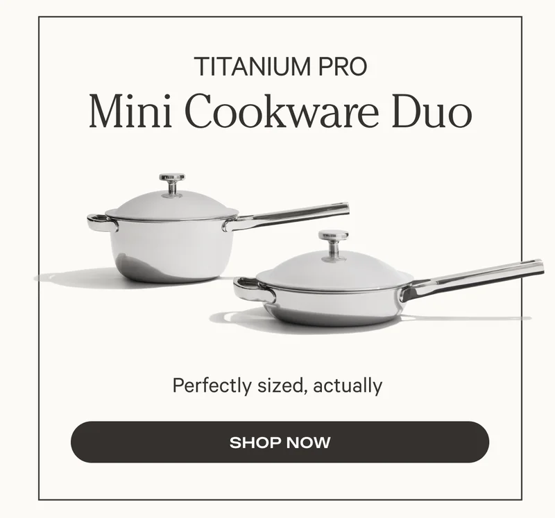 Titanium Pro Mini Cookware Duo