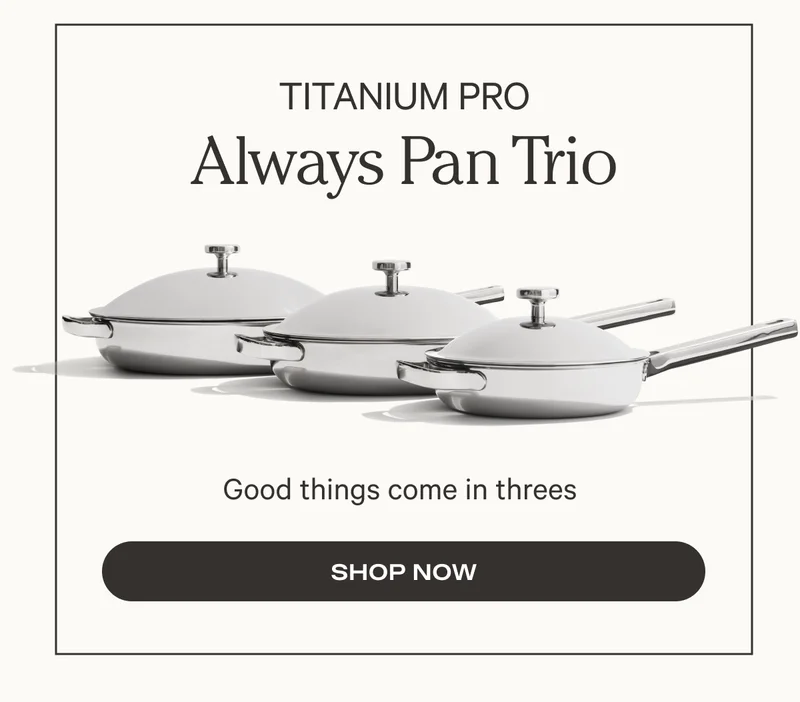 Titanium Pro Always Pan Trio