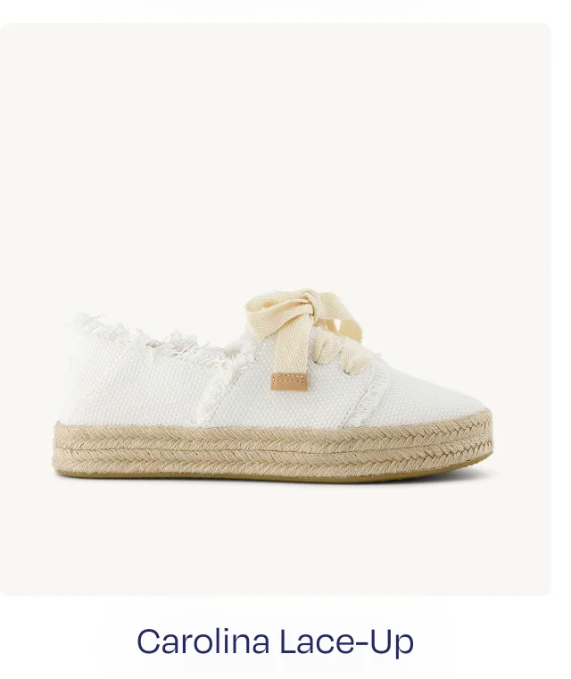 Carolina Lace-Up Espadrille