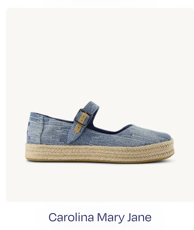 Carolina Mary Jane Espadrille