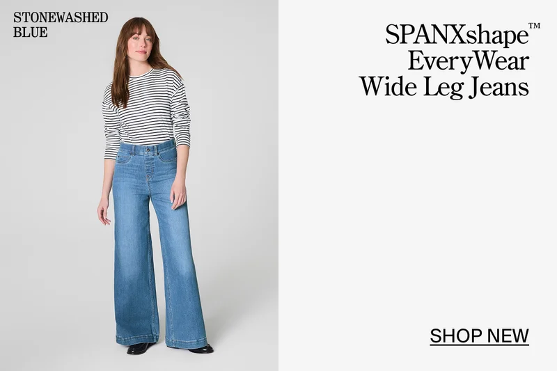EVERYWEAR WIDE LEG JEANS
