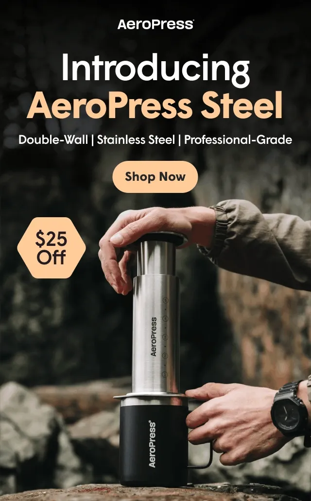 Introducing AeroPress Steel