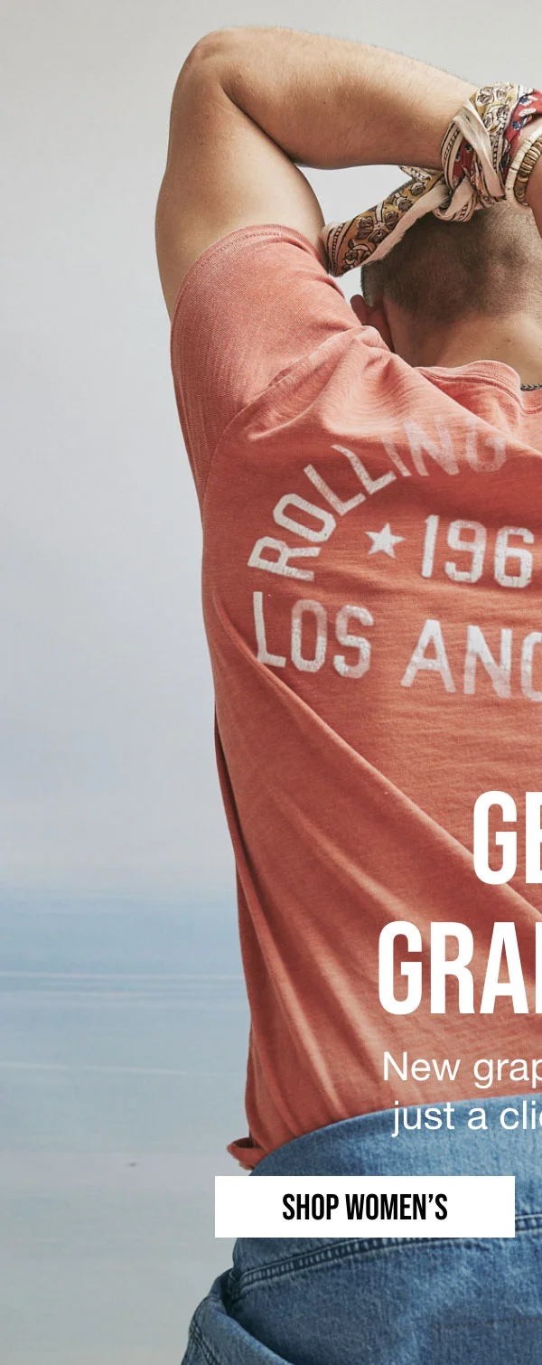 ROLLING STONES *1966* | LOS ANGELES | GET | GRAPHIC | New graphics are | just a click away. | SHOP WOMEN'S