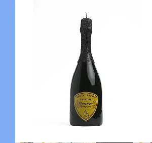Champagne Bottle Candle