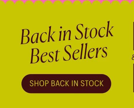 Back in Stock Best Sellers - Shop Back in Stock