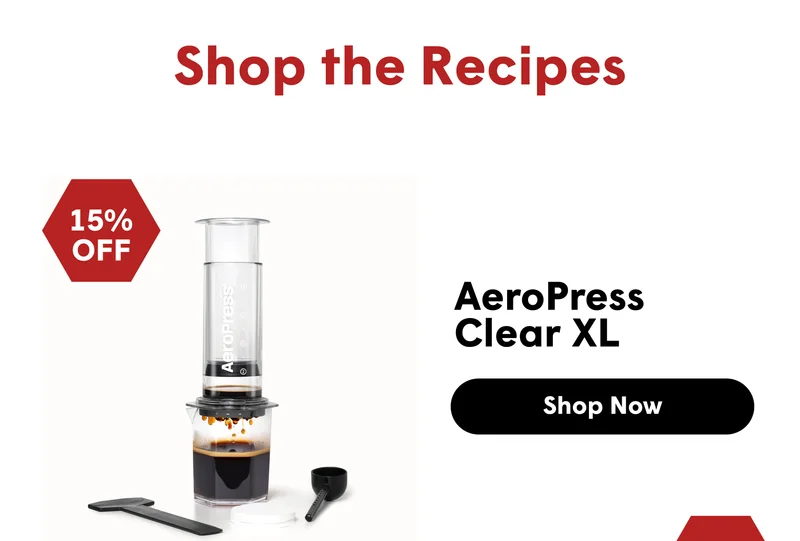 AeroPress Clear XL shop now