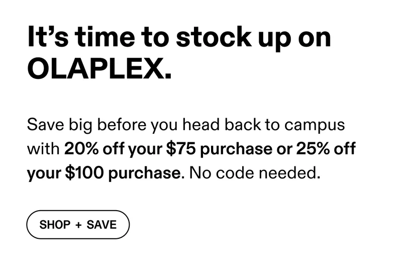 It's Time To Stock Up On OLAPLEX | Shop + Save