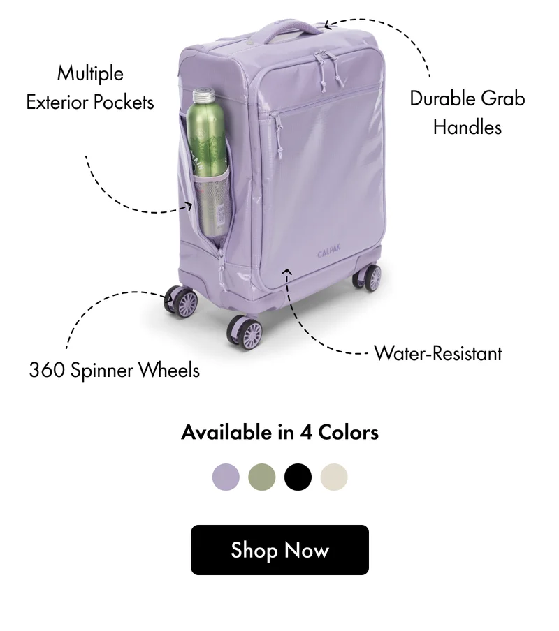 -360 Spinner Wheels -Water-Resistant -Multiple Exterior Pockets -Durable Grab Handles