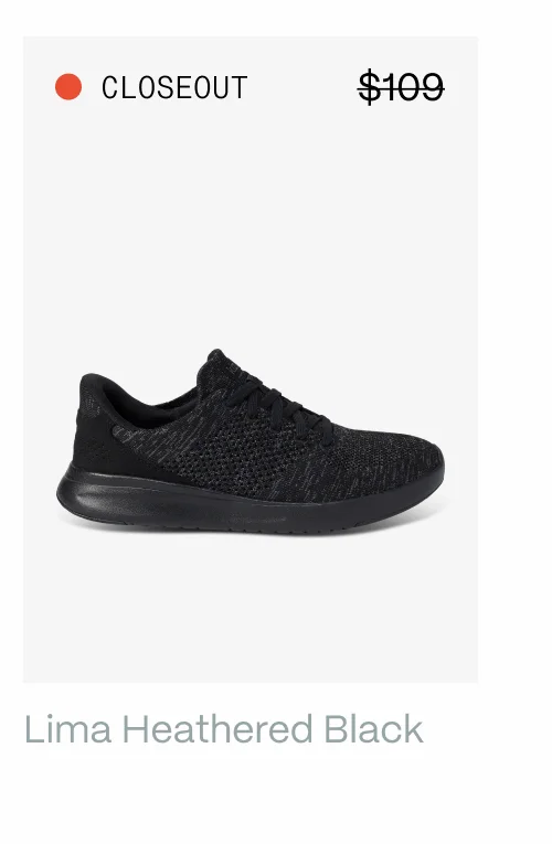 Lima Heathered Black