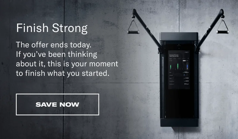Finish strong. Save now