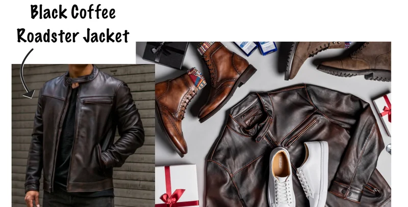 Black Coffee Roadster Jacket