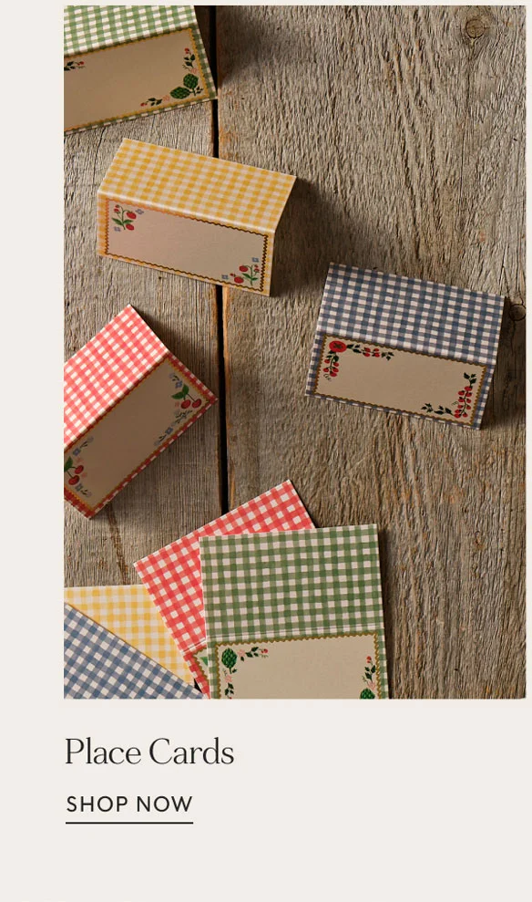Place Cards Shop Now