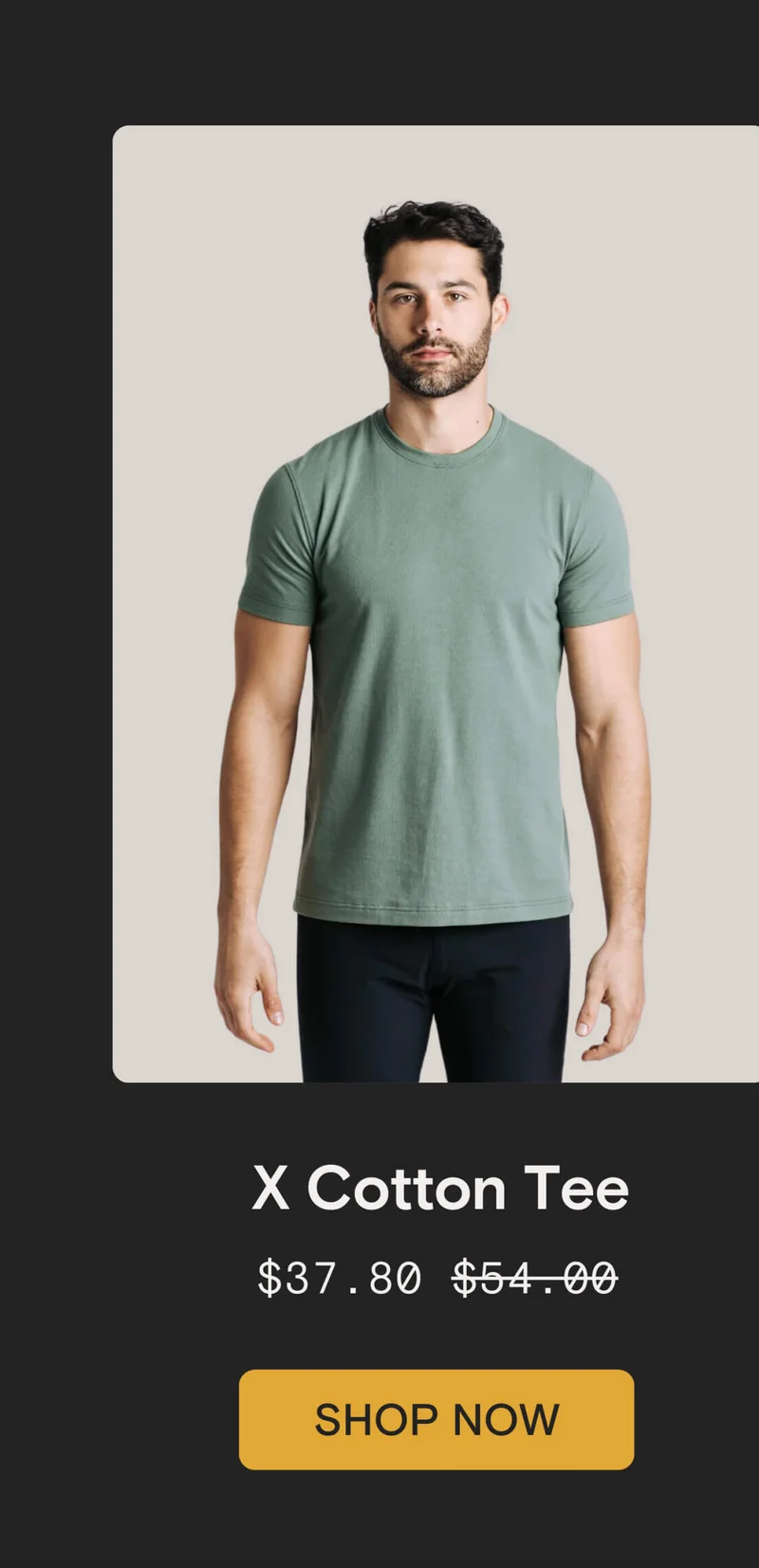 X Cotton Tee