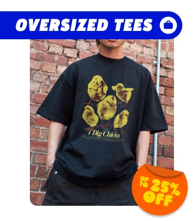 Oversized tees