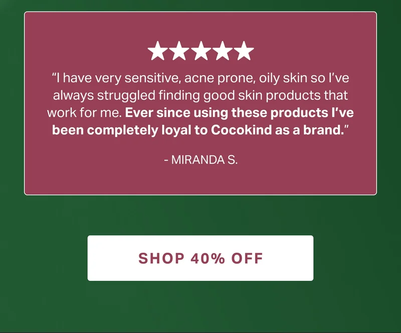 SHOP 40% OFF