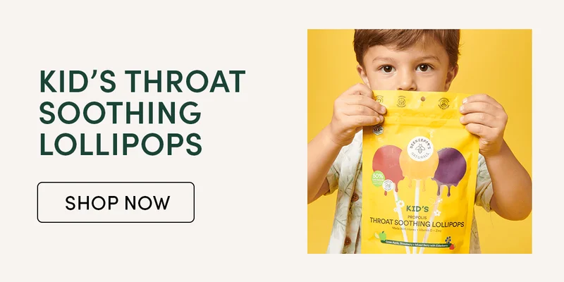 Kid's Throat Soothing Lollipops