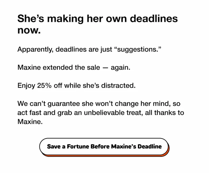 Save a Fortune Before Maxine’s Deadline