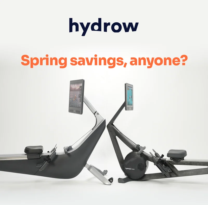 Get up to $955 in savings on a Hydrow rower.