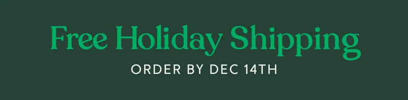 Free Holiday Shipping