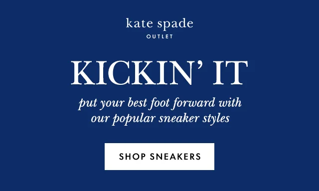 kate spade Outlet Kicking' It Shop Sneakers