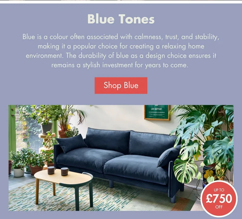 Blue tones