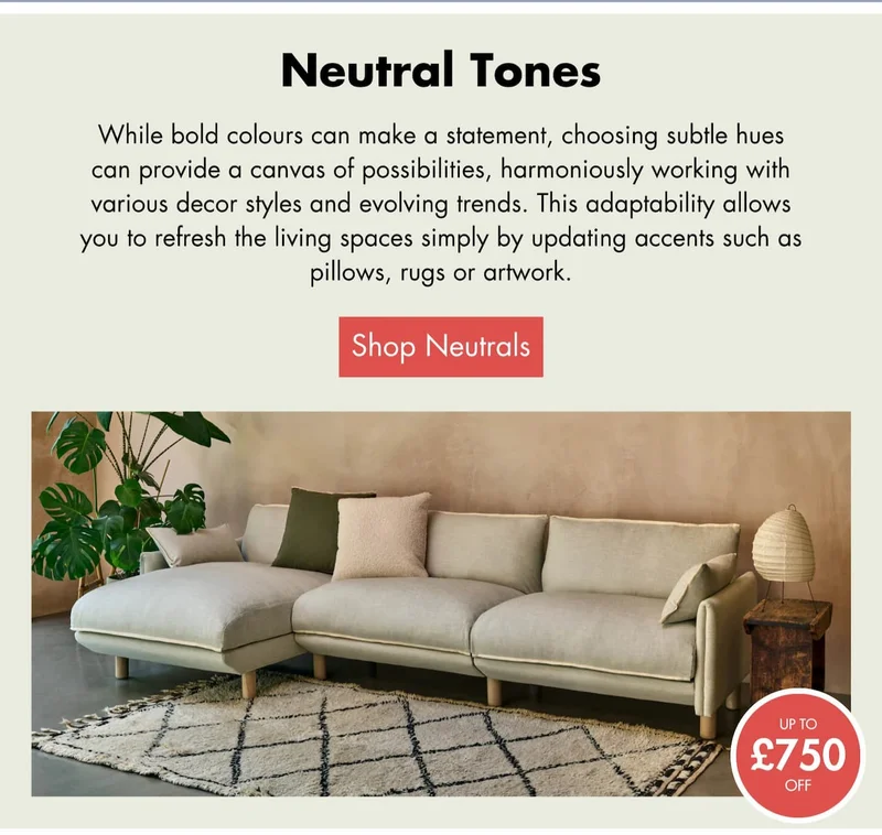 Neutral tones