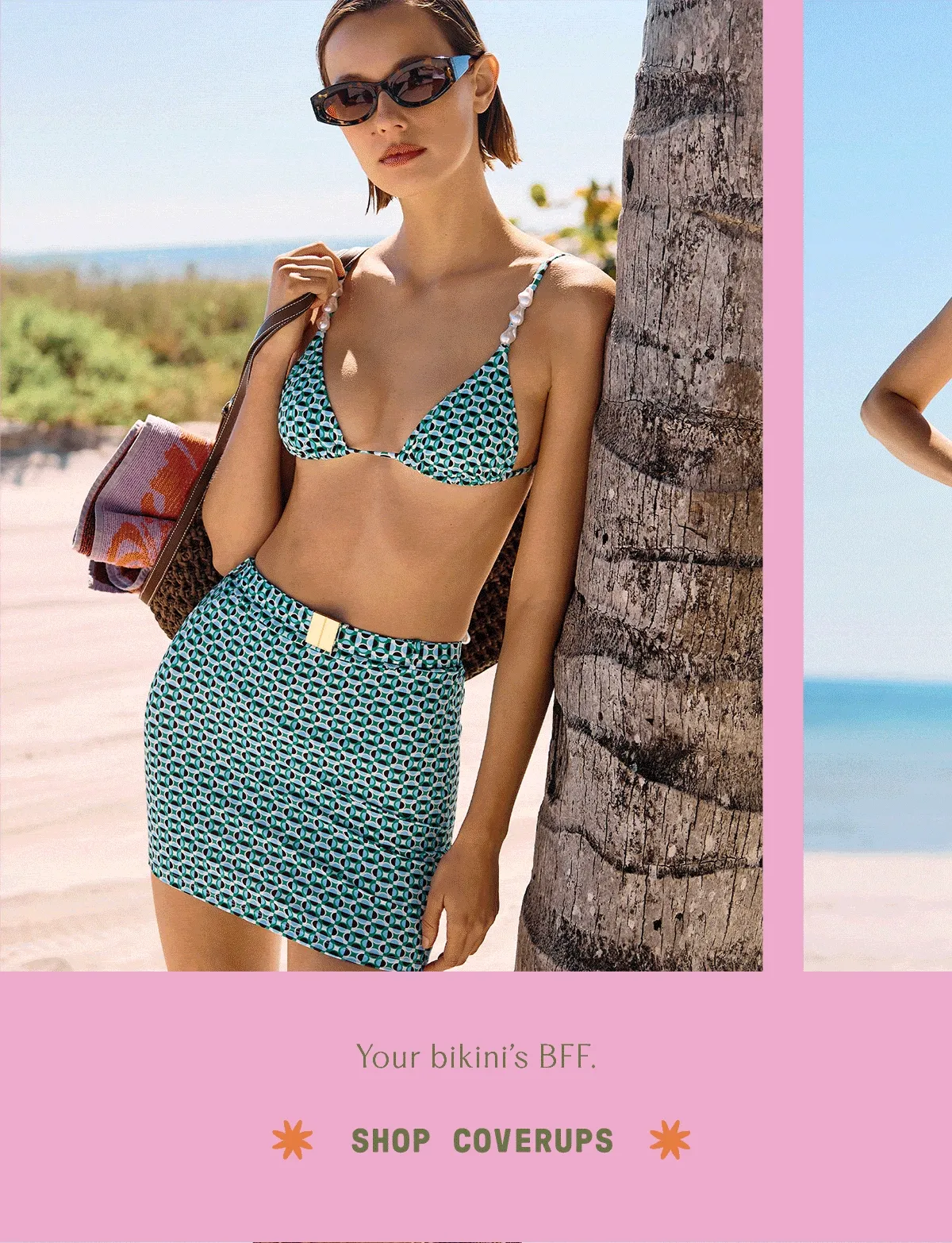 your bikini's BFF. shop coverups