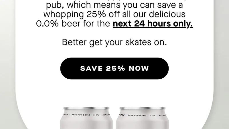 Save 25% now