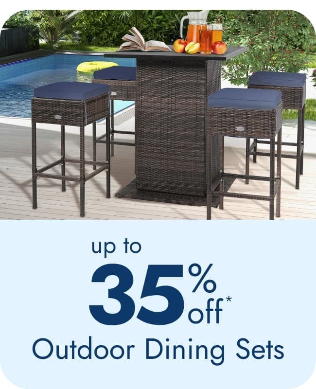 Shop Outdoor Dining Sets—Up to 35% Off