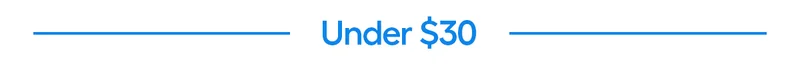 Under $30