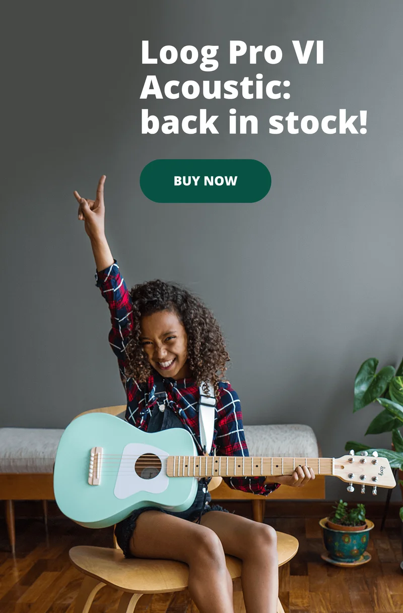 Loog Pro VI Acoustic: Back in stock!
