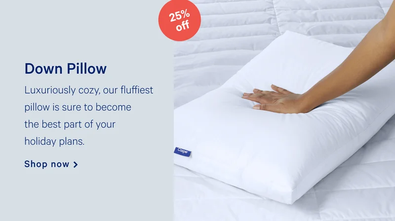 [25% off] >> Down Pillow >> Luxuriously cozy, our fluffiest pillow is sure to become the best part of your holiday plans. >> Shop now >
