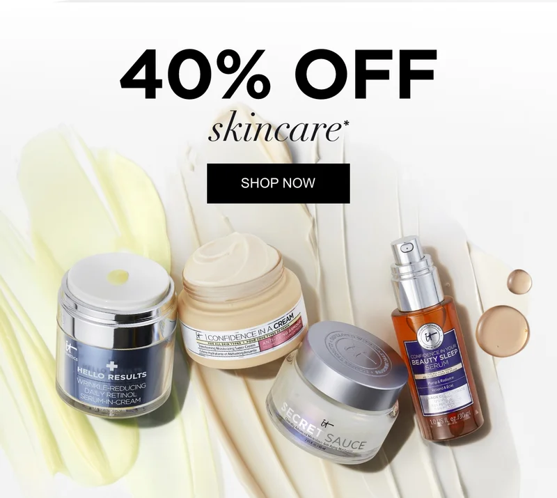 40% OFF Skincare