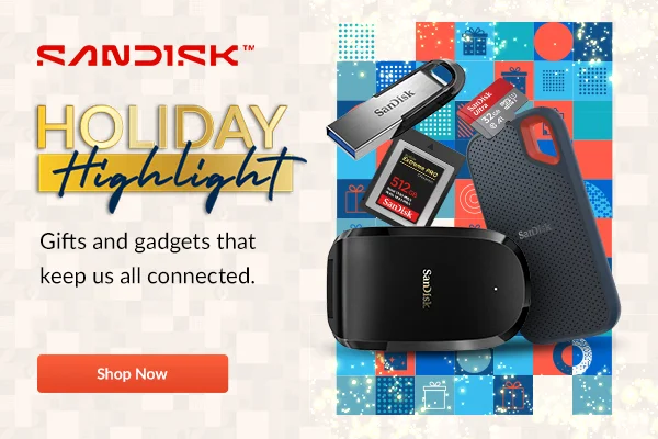 SANDISK Holiday Highlight | Shop Now