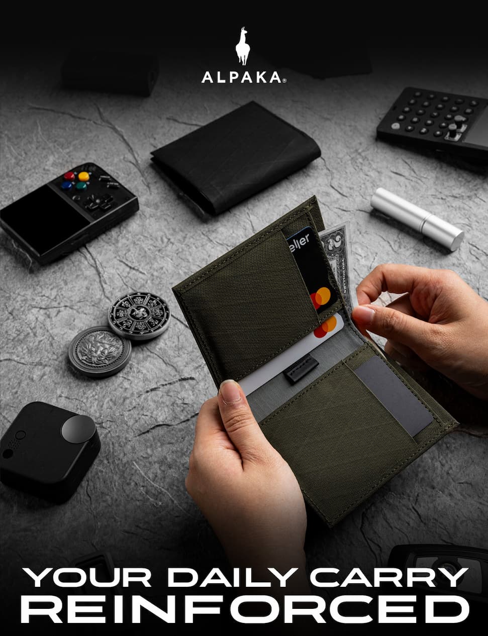 ARK BIFOLD CASH WALLET X-PAC®
