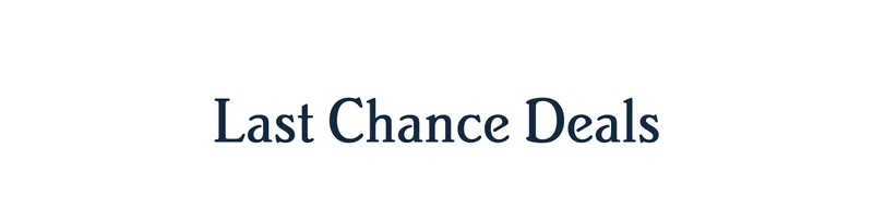 Last Chance Deals
