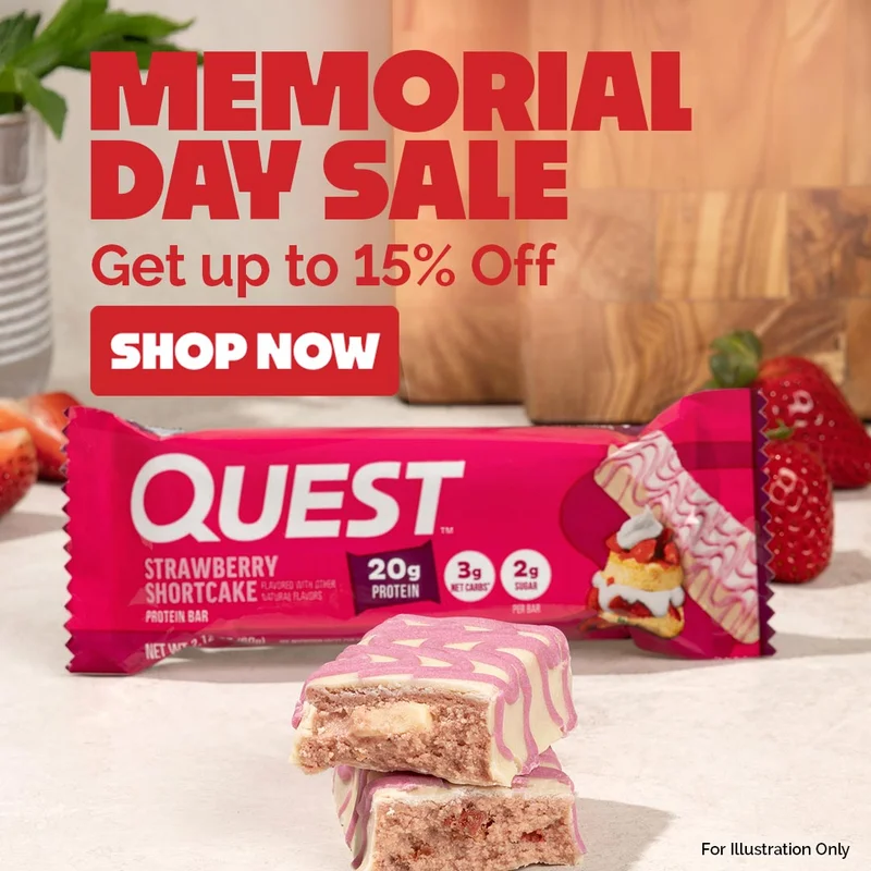 Quest Nutrition Memorial Day Sale