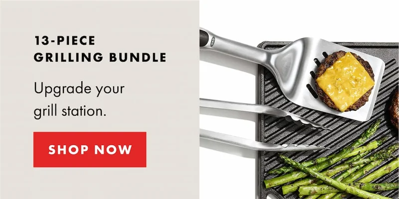 13-Piece  Grilling Bundle. Upgrade your grill station. | SHOP NOW