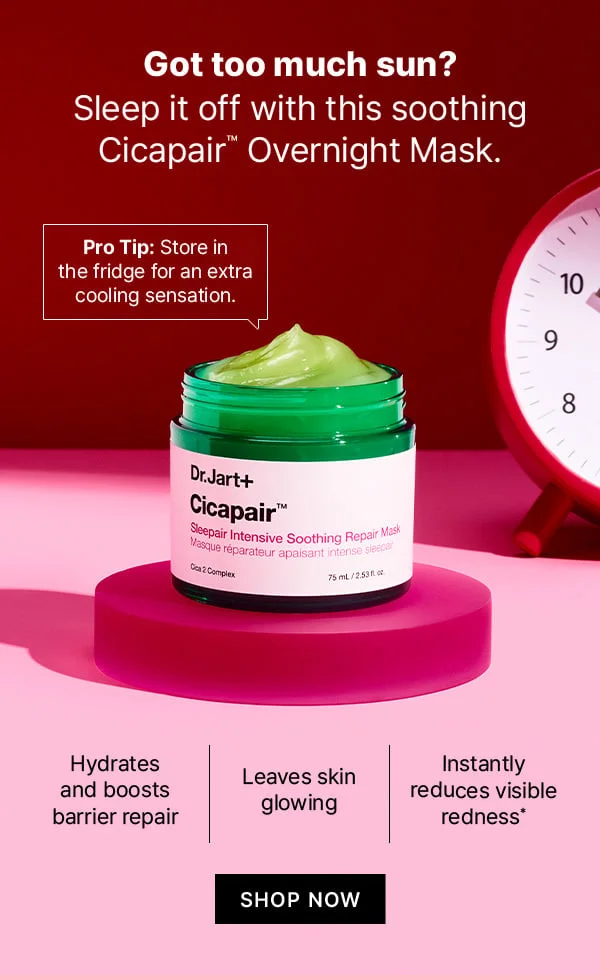 Calling all sensitive skin types. Get 3 free Cicapair full sizes with orders $65+.
