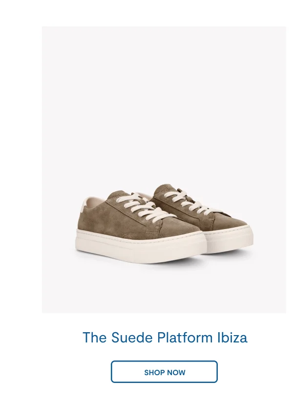 The Suede Platform Ibiza