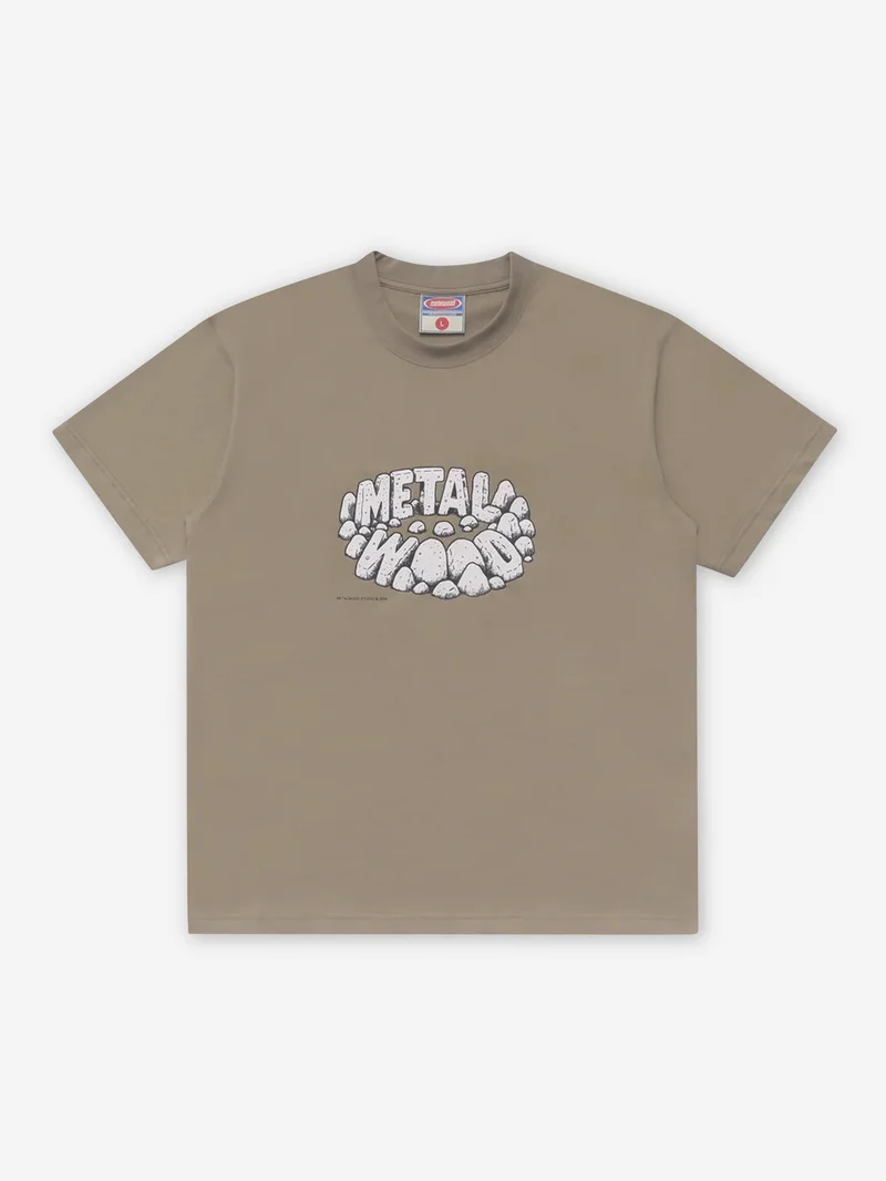 Image of Metalwood Stonehenge T-Shirt - Fatigue Green