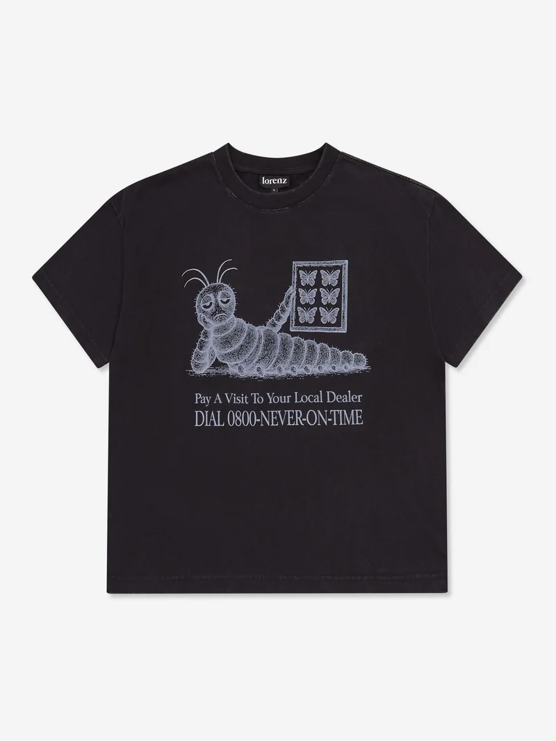 Image of Lorenz Bug Dealer T-Shirt - Washed Black