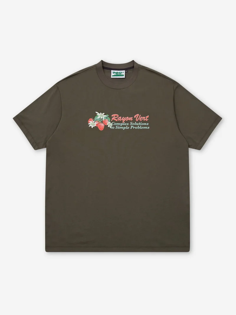 Image of Rayon Vert Malina T-Shirt - Bark Brown