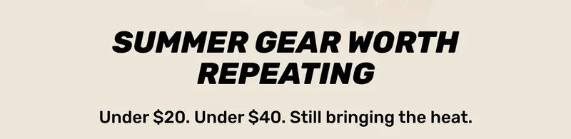 Get Summer Gear