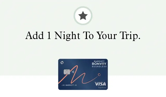 Add 1 Night To Your Trip. For Free. Every Year.