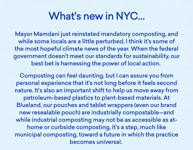 What's new in NYC: Mandatory composting!
