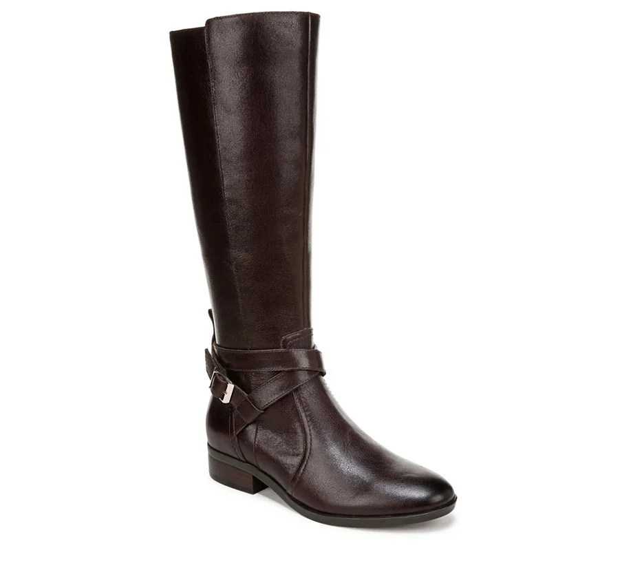 Naturalizer Knee High Leather Riding Boots - Rena2